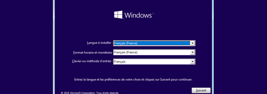 Programme de votre PC